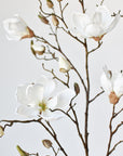 40" Faux Magnolia Branch Stem