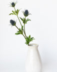 32.5" Faux Blue Thistle Stem