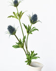 32.5" Faux Blue Thistle Stem