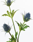 32.5" Faux Blue Thistle Stem