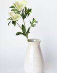 25" Faux Helleborus Stem Green