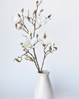 40" Faux Magnolia Branch Stem