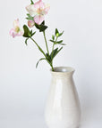 25" Faux Helleborus Stem Pink / Green