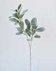 28" Faux Lambs Ear Leaf Stem
