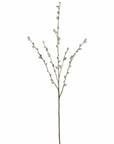 31" Faux Pussy Willow Stem