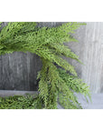 12" Faux Cedar Wreath CW1