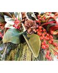 28" Faux Outdoor Red Berry Stem