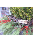 28" Faux Outdoor Red Berry Stem