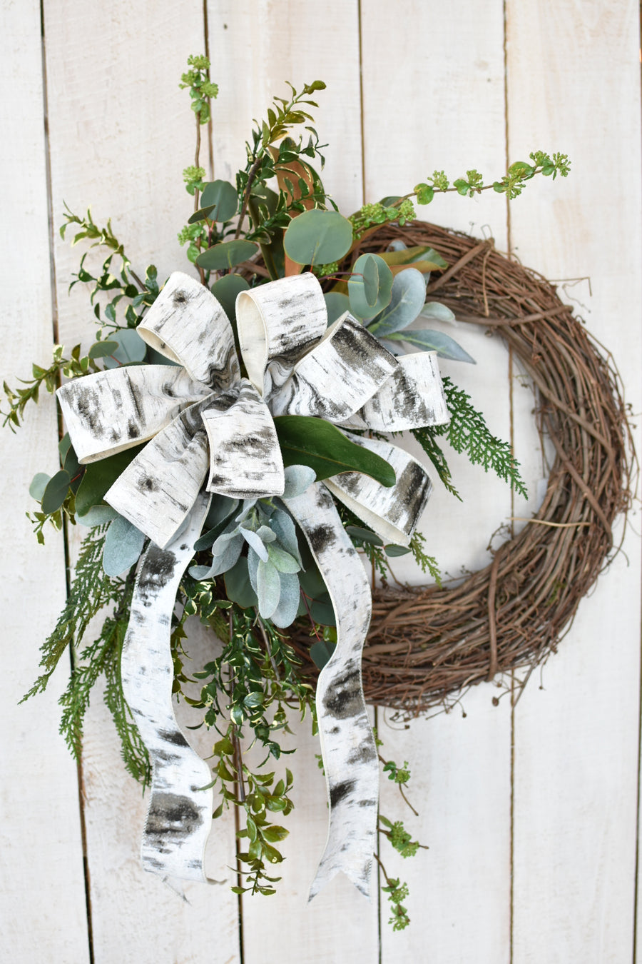 Winter Greens Wreath DIY