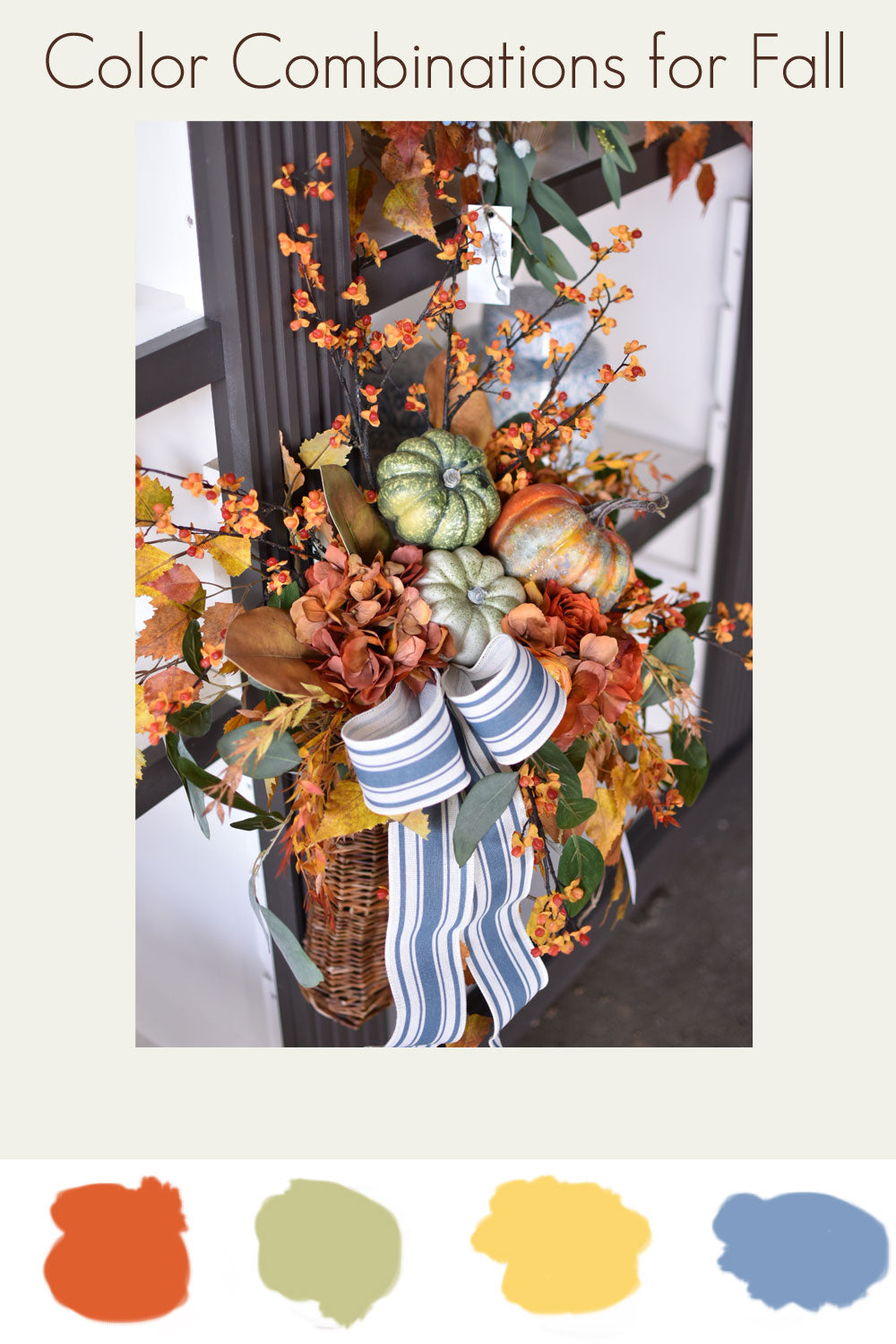 Fall Decor Color Combo Fall Decorating Inspiration: Color Combinations – House by JSD