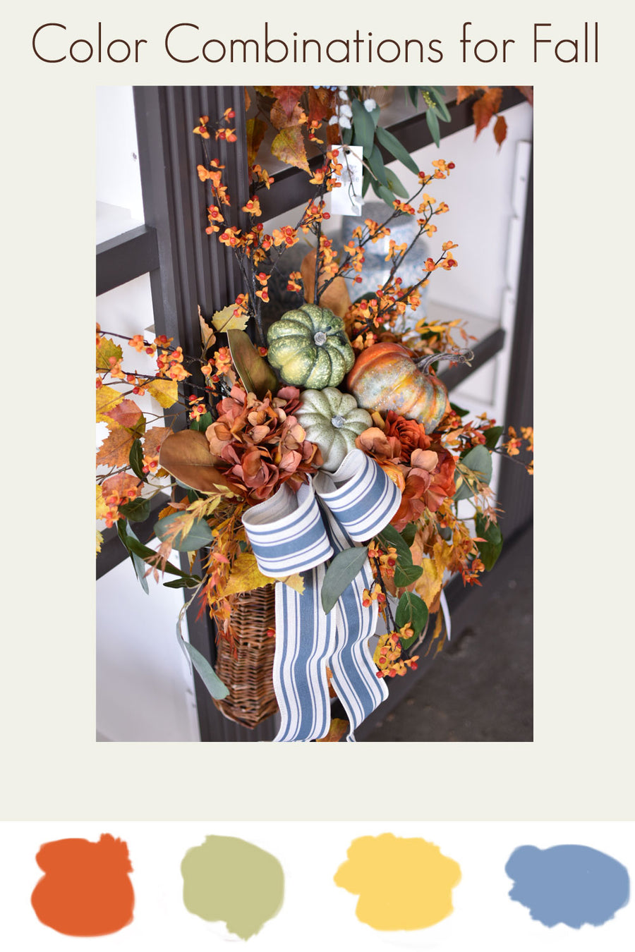 Fall Decorating Inspiration: Color Combinations