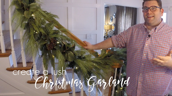 Creating a Lush Garland for Christmas
