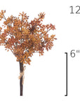 Size guide: 12 inches overall, splits at 6 inches