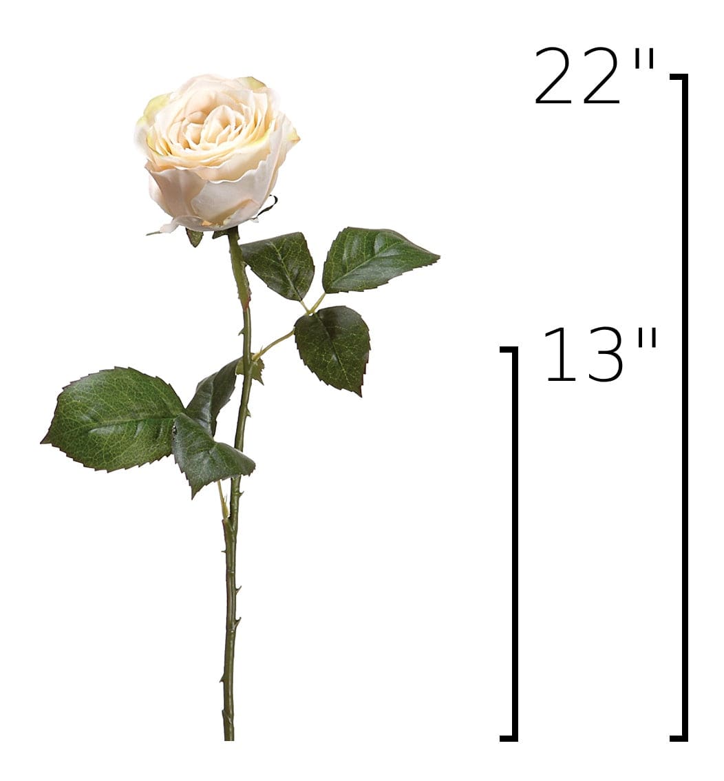 Size guide: 22 inches overall, splits at 13 inches