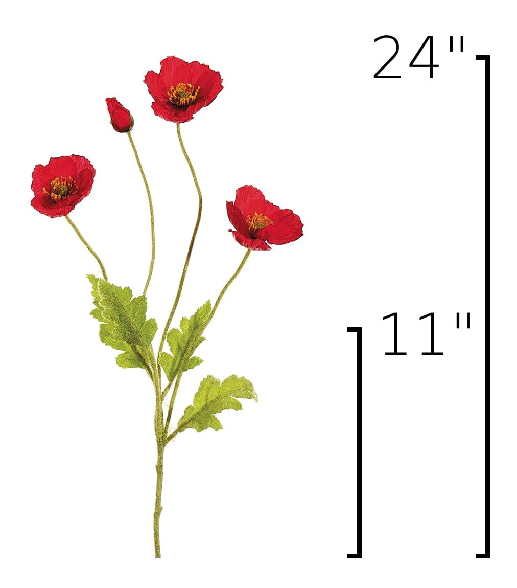 Size guide: 24 inches overall, splits at 11 inches