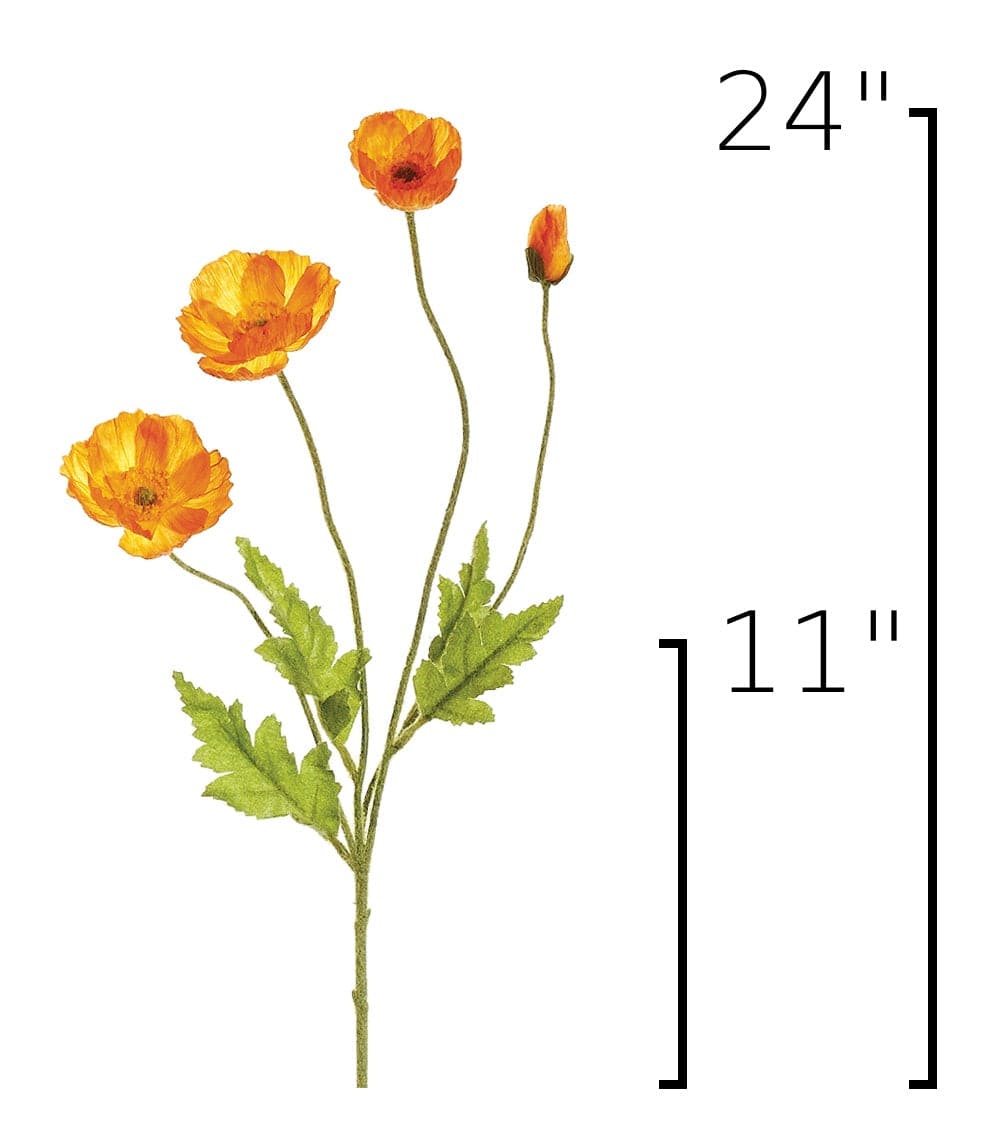Size guide: 24 inches overall, splits at 11 inches