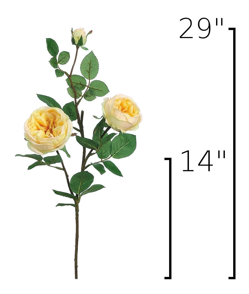 Size guide: 29 inches overall, splits at 14 inches