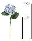 Size guide: 19 inches overall, splits at 12 inches