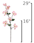 Size guide: 29 inches overall, splits at 16 inches