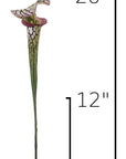 Size guide: 28 inches overall, splits at 12 inches