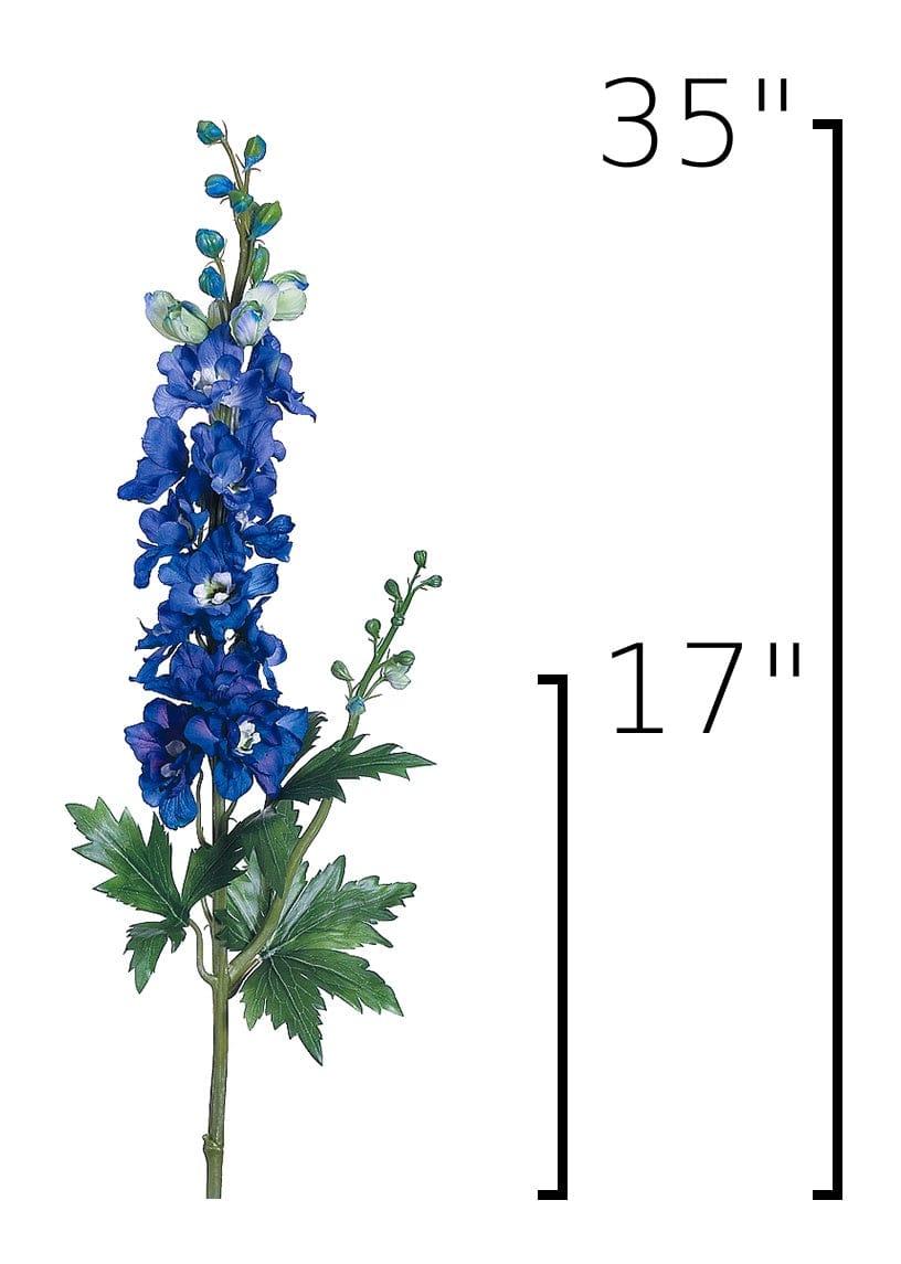 Size guide: 35 inches overall, splits at 17 inches