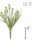 Size guide: 12.5 inches overall, splits at 4 inches
