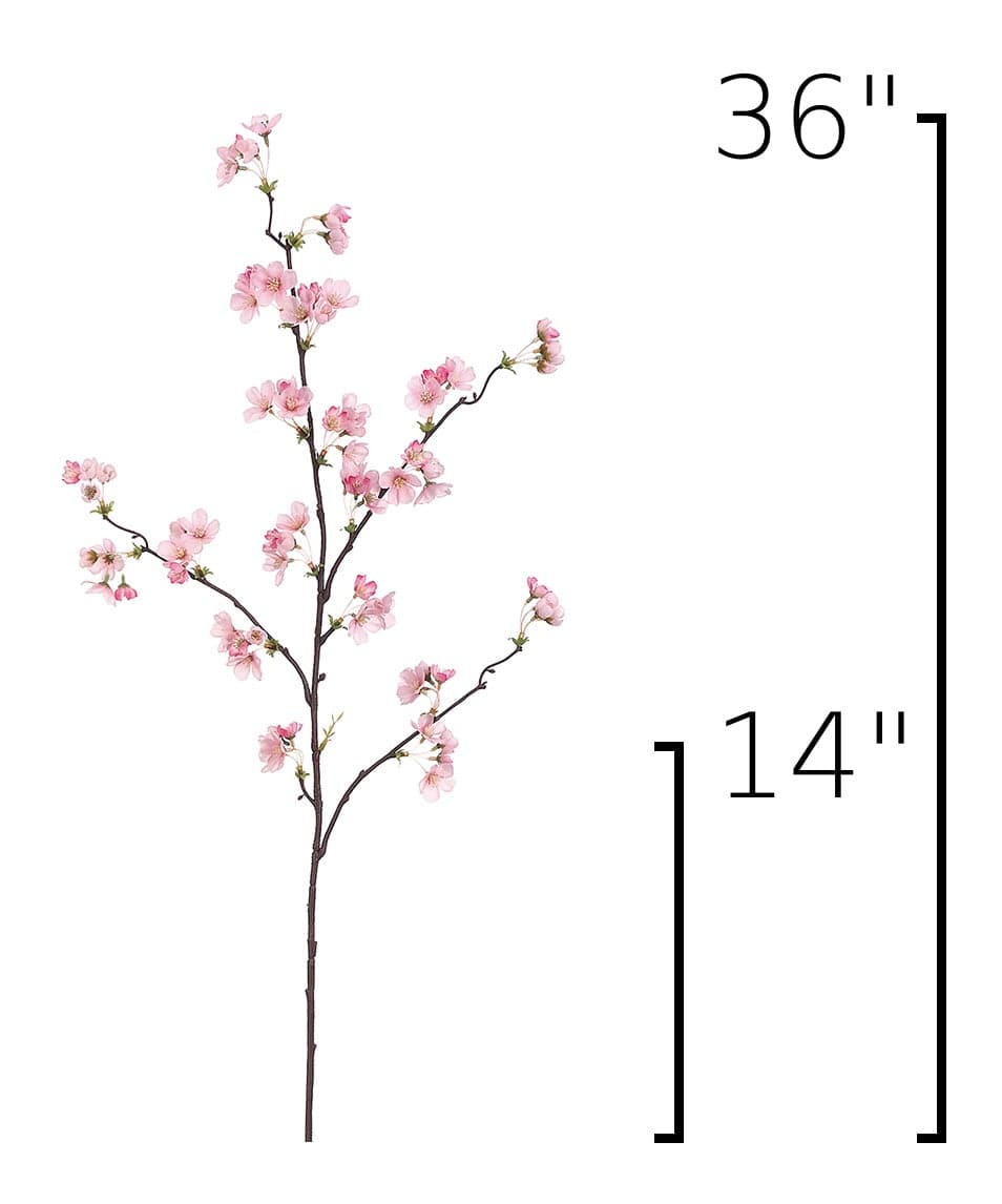 Size guide: 36 inches overall, splits at 14 inches