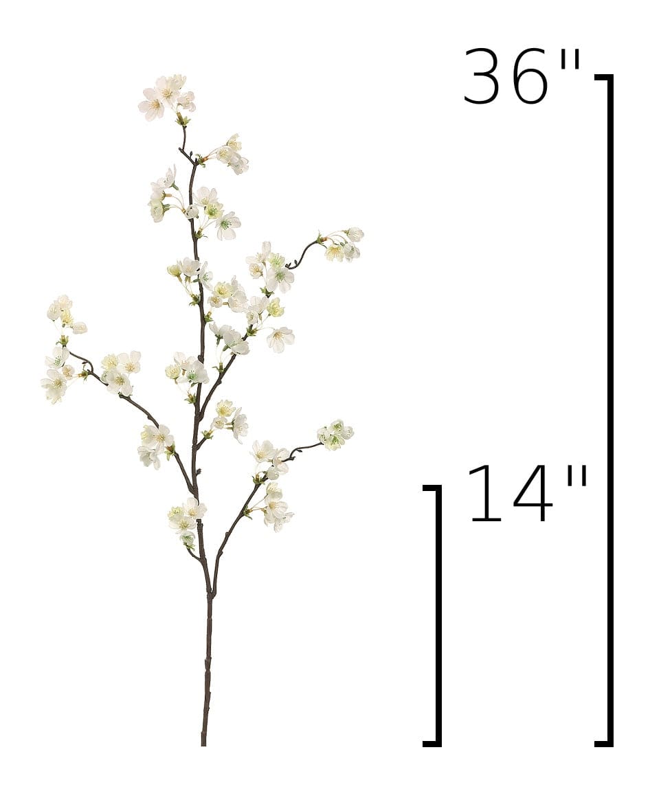 Size guide: 36 inches overall, splits at 14 inches