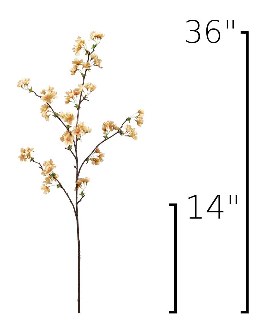 Size guide: 36 inches overall, splits at 14 inches