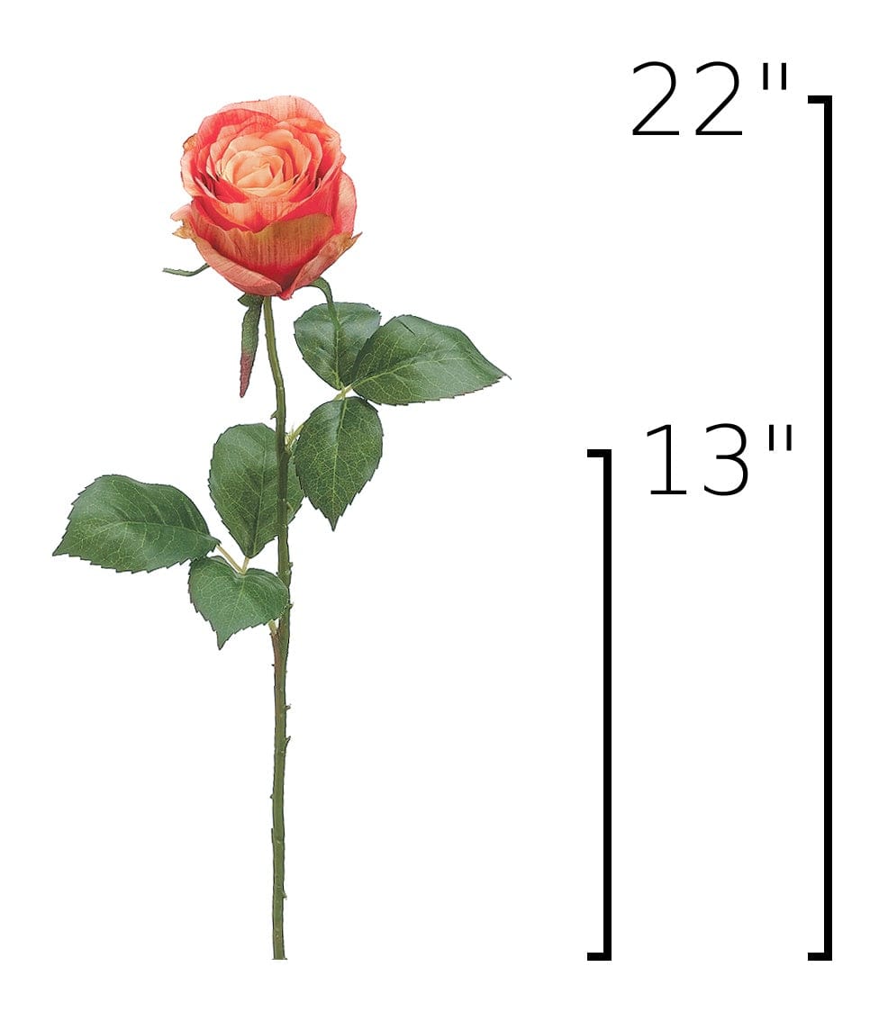 Size guide: 22 inches overall, splits at 13 inches