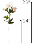 Size guide: 25 inches overall, splits at 14 inches