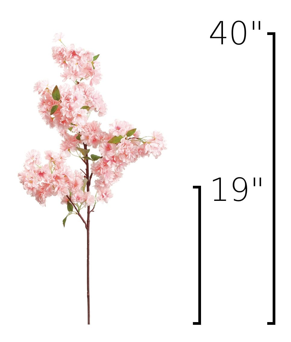 Size guide: 40 inches overall, splits at 19 inches