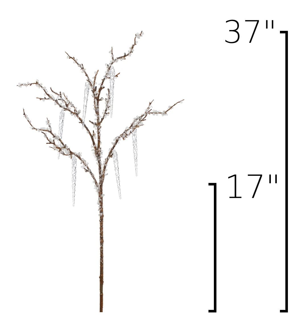 Size guide: 37 inches overall, splits at 17 inches