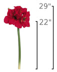Size guide: 29 inches overall, splits at 22 inches