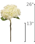 Size guide: 26 inches overall, splits at 13 inches