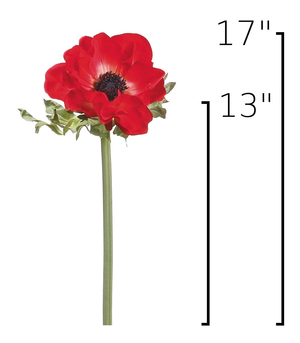 Size guide: 17 inches overall, splits at 13 inches