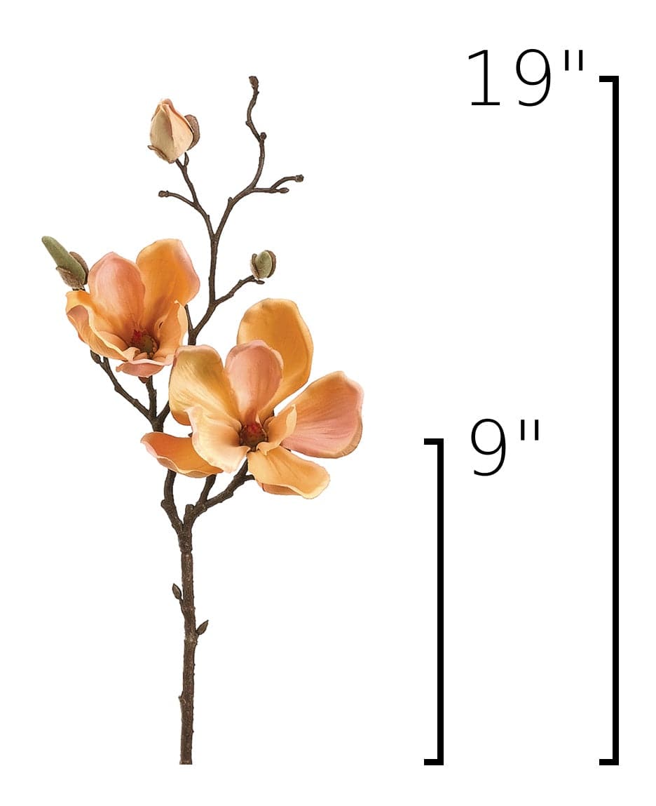 Size guide: 19 inches overall, splits at 9 inches