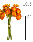Size guide: 10.5 inches overall, splits at 7 inches