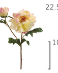 Size guide: 22.5 inches overall, splits at 10 inches