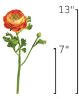 Size guide: 13 inches overall, splits at 7 inches