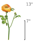 Size guide: 13 inches overall, splits at 7 inches