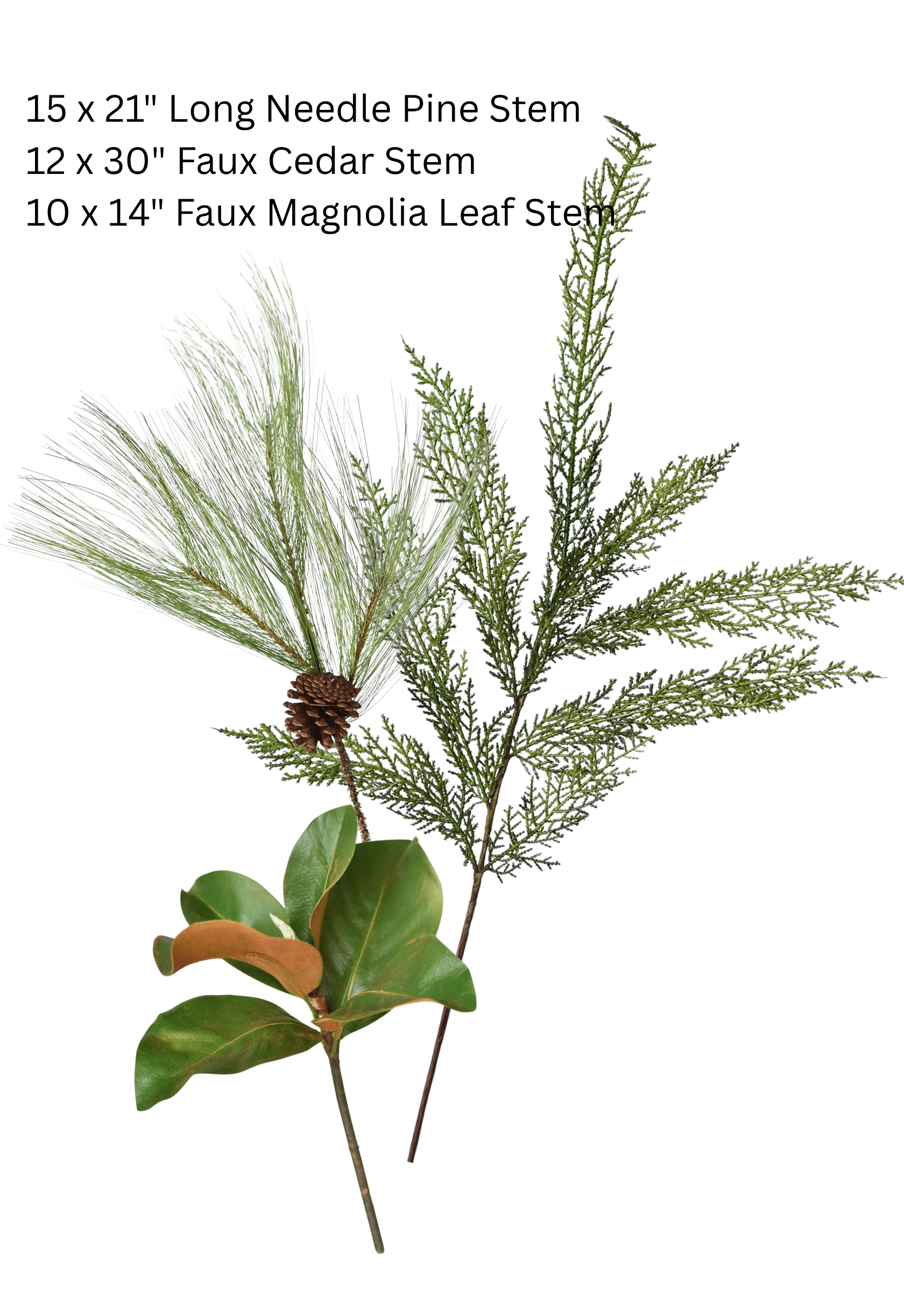 Greenery Bundle for 7.5" Tree