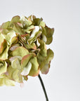 30" Faux Hydrangea Stem Green Lavender