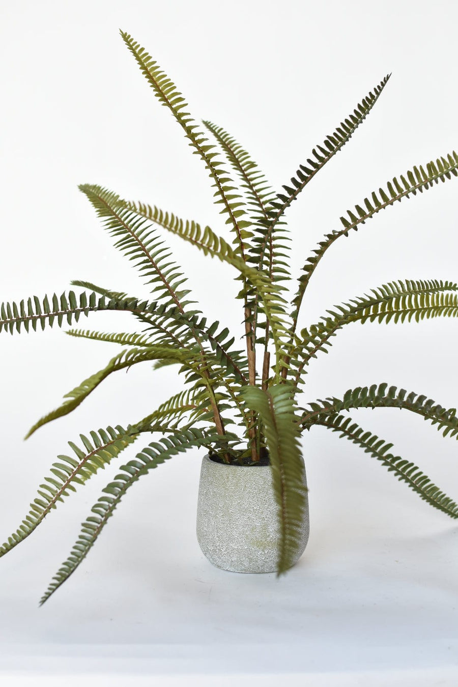 17" Faux Sword Fern in Pot - FERN1