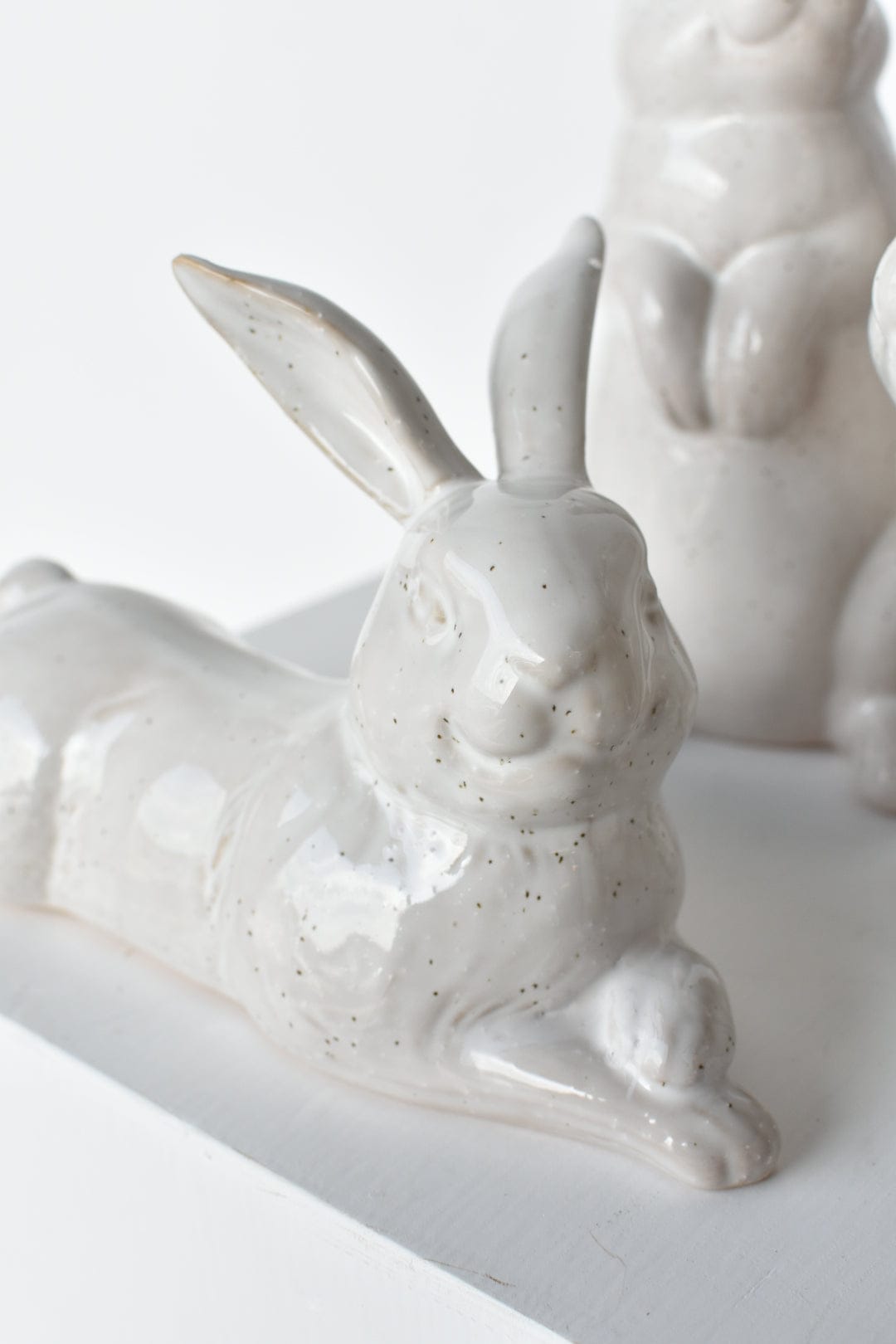 Ceramic Bunny Figures