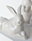 Ceramic Bunny Figures