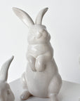 Ceramic Bunny Figures