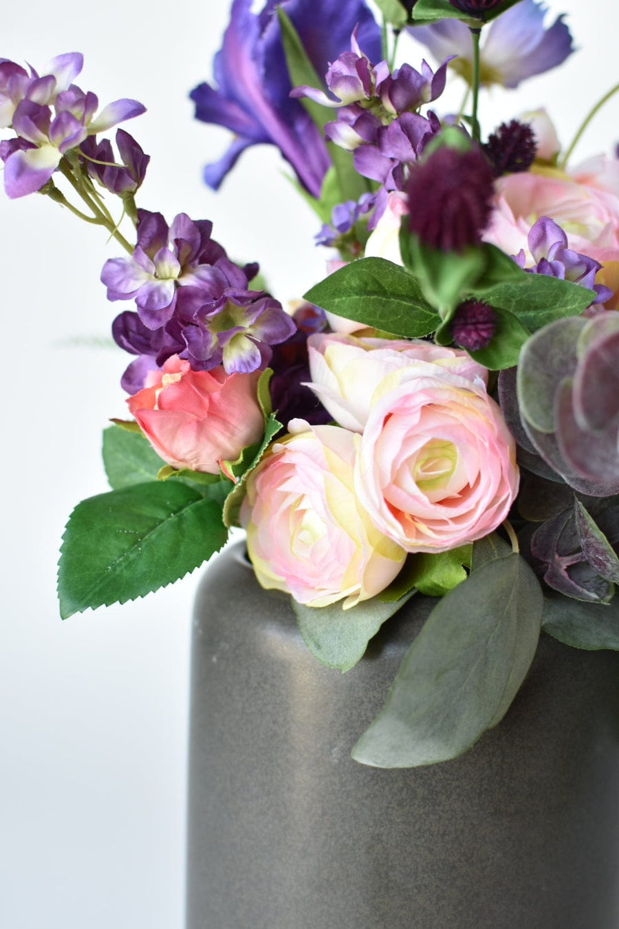 Purple + Pink Drop-In Bouquet Arrangement