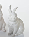 Ceramic Bunny Figures