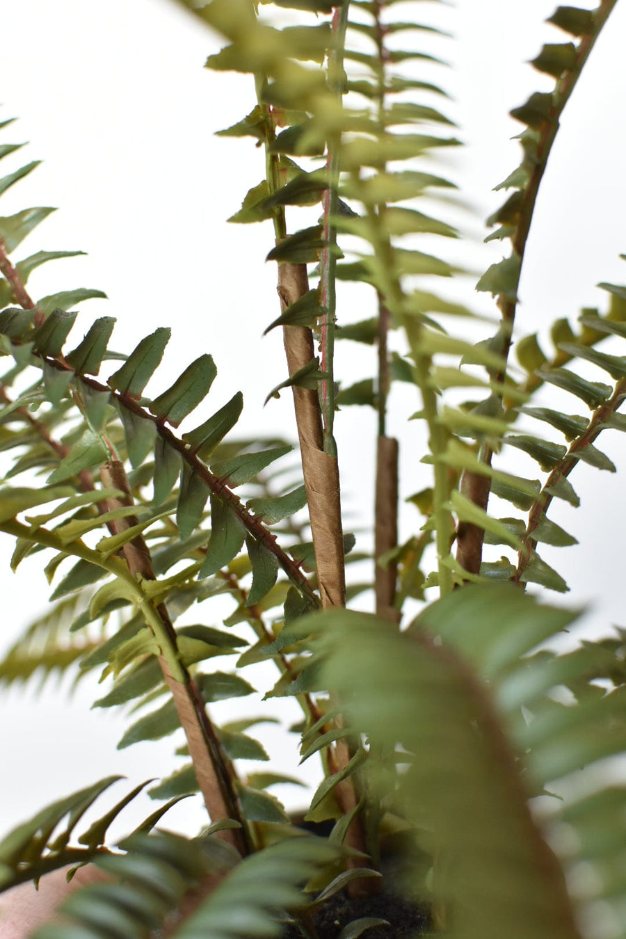 17" Faux Sword Fern in Pot - FERN1